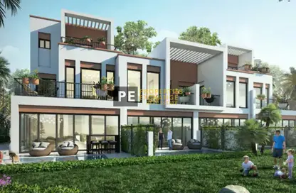 Townhouse - 4 Bedrooms - 3 Bathrooms for sale in Costa Brava 1 - Costa Brava at DAMAC Lagoons - Damac Lagoons - Dubai
