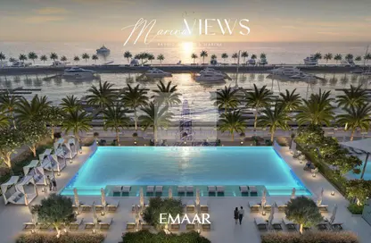 Apartment - 3 Bedrooms - 3 Bathrooms for sale in Marina Views - Mina Rashid - Dubai
