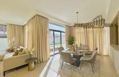 Living / Dining Room image for: Villa - 4 Bedrooms - 6 Bathrooms for sale in The Pulse Beachfront - The Pulse - Dubai South (Dubai World Central) - Dubai, Image 1