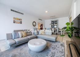 Living Room image for: Apartment - 3 bedrooms - 4 bathrooms for rent in Ary Marina View Tower - Dubai Marina - Dubai, Image 1