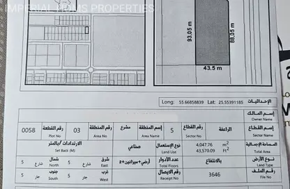 أرض - استوديو للبيع في أم الثعوب - أم القيوين