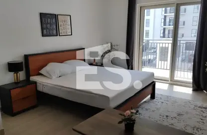 Apartment - Studio - 1 Bathroom for rent in Waters Edge - Yas Island - Abu Dhabi