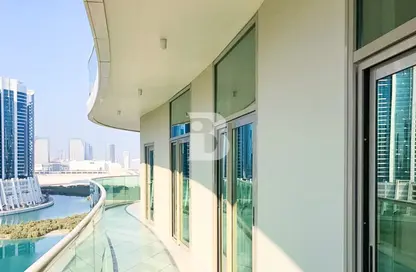 Balcony image for: Apartment - 3 Bedrooms - 4 Bathrooms for sale in Beach Towers - Shams Abu Dhabi - Al Reem Island - Abu Dhabi, Image 1