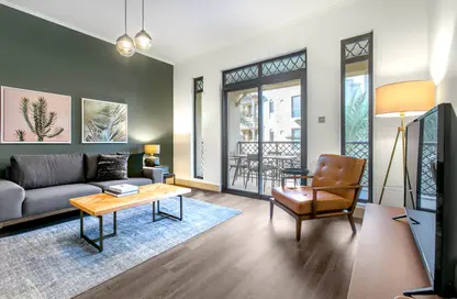 Apartment - 1 Bedroom - 2 Bathrooms for rent in Reehan 5 - Reehan - Old Town - Dubai