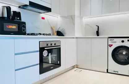 Apartment - 1 Bedroom - 2 Bathrooms for rent in Binghatti Amber - Jumeirah Village Circle - Dubai