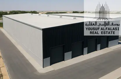 Warehouse - Studio - 4 Bathrooms for rent in Umm Al Thuoob - Umm Al Quwain