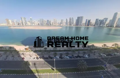 Apartment - 3 Bedrooms - 3 Bathrooms for rent in Al Sondos Tower - Al Khan Lagoon - Al Khan - Sharjah