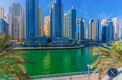 شقة - 3 غرف نوم - 4 حمامات للبيع في B- برج الأمواج - برج الأمواج - دبي مارينا - دبي