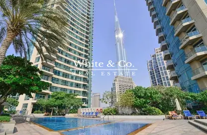 Pool image for: Apartment - 1 Bedroom - 1 Bathroom for rent in The Lofts Central - The Lofts - Downtown Dubai - Dubai, Image 1
