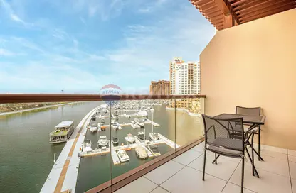 Apartment - 1 Bathroom for rent in Palm Views East - Palm Views - Palm Jumeirah - Dubai