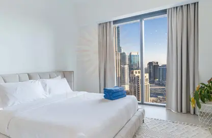 Apartment - 2 Bedrooms - 2 Bathrooms for rent in Act Towers - Opera District - Downtown Dubai - Dubai