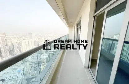 Apartment - 2 Bedrooms - 2 Bathrooms for rent in Palm Tower 3 - Palm Towers - Al Majaz - Sharjah