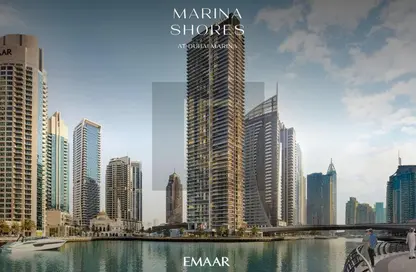 Outdoor Building image for: Apartment - 4 Bedrooms - 4 Bathrooms for sale in Marina Shores - Dubai Marina - Dubai, Image 1