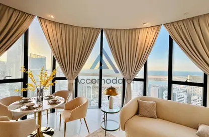 Apartment - 2 Bedrooms - 3 Bathrooms for rent in Burj Mohammed Bin Rashid at WTC - Corniche Road - Abu Dhabi