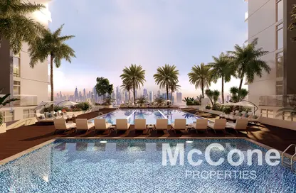 Pool image for: Apartment - 1 Bedroom - 1 Bathroom for sale in Sobha Creek Vista Heights - Sobha Hartland - Mohammed Bin Rashid City - Dubai, Image 1
