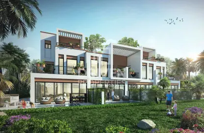 Townhouse - 4 Bedrooms - 5 Bathrooms for sale in Costa Brava 2 - Costa Brava at DAMAC Lagoons - Damac Lagoons - Dubai