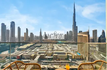 Apartment - 3 Bedrooms - 3 Bathrooms for rent in Downtown Views - Zabeel 2 - Zabeel - Dubai