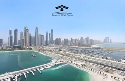 Apartment - 3 Bedrooms - 4 Bathrooms for sale in Grand Bleu Tower 1 - EMAAR Beachfront - Dubai Harbour - Dubai