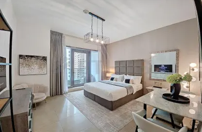 Apartment - Studio - 1 Bathroom for rent in Sparkle Tower 2 - Sparkle Towers - Dubai Marina - Dubai