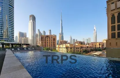 شقة - 2 غرف نوم - 4 حمامات للايجار في بلفيو برج 1 - أبراج بلفيو - وسط مدينة دبي - دبي