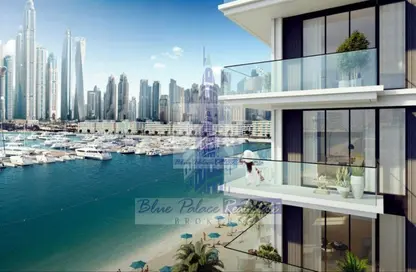 Apartment - 2 Bedrooms - 2 Bathrooms for sale in Beach Mansion - EMAAR Beachfront - Dubai Harbour - Dubai