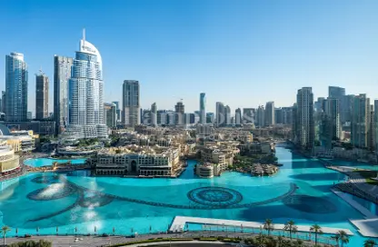 شقة - غرفة نوم - 2 حمامات للايجار في برج خليفة - برج خليفة - دبي وسط المدينة - دبي