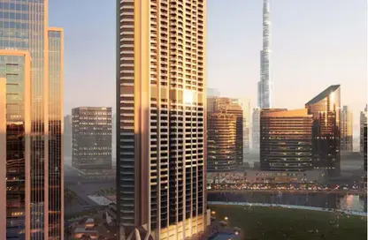 Apartment - Studio - 1 Bathroom for sale in Peninsula Three - Peninsula - Business Bay - Dubai