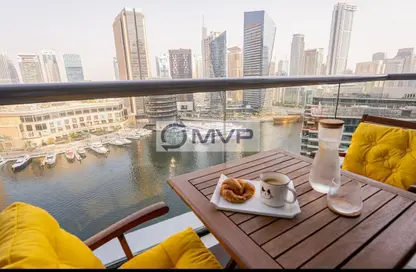 Apartment - 1 Bedroom - 2 Bathrooms for rent in Bay Central West - Bay Central - Dubai Marina - Dubai