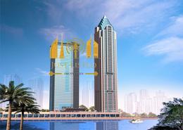 Pool image for: Office Space - 1 bathroom for rent in Churchill Executive Tower - Churchill Towers - Business Bay - Dubai, Image 1