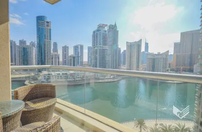 Apartment - 1 Bedroom - 2 Bathrooms for rent in Bonaire Tower - Park Island - Dubai Marina - Dubai