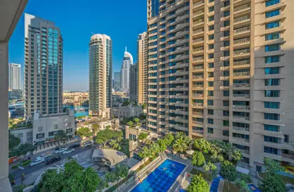 Apartment - 1 Bedroom - 2 Bathrooms for rent in 29 Burj Boulevard Tower 1 - 29 Burj Boulevard - Downtown Dubai - Dubai