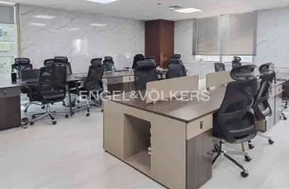 Office Space - Studio - 1 Bathroom for rent in The Prism - Business Bay - Dubai