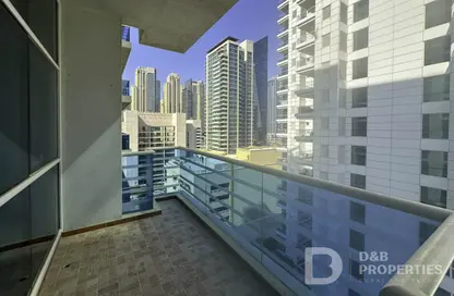 شقة - 2 غرف نوم - 2 حمامات للايجار في برج كاسكيد - دبي مارينا - دبي