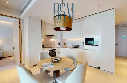 شقة - غرفة نوم - 2 حمامات للايجار في برج بوابه جميرا 2 - العنوان منتجع وسبا جميرا - جميرا بيتش ريزيدنس - دبي