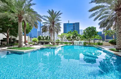 Pool image for: Apartment - 2 Bedrooms - 3 Bathrooms for rent in South Ridge 6 - South Ridge - Downtown Dubai - Dubai, Image 1