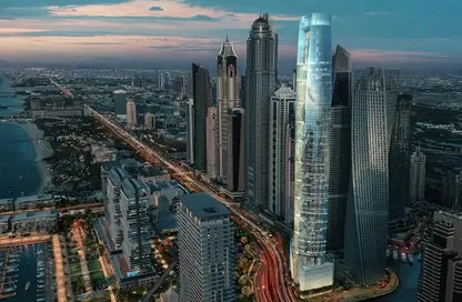 Apartment - Studio - 1 Bathroom for sale in Ciel Tower - Dubai Marina - Dubai