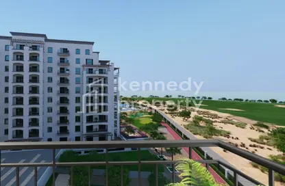 Outdoor Building image for: Apartment - 2 Bedrooms - 3 Bathrooms for sale in Views F - Yas Golf Collection - Yas Island - Abu Dhabi, Image 1