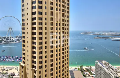 Apartment - 2 Bedrooms - 3 Bathrooms for sale in Rimal 1 - Rimal - Jumeirah Beach Residence - Dubai