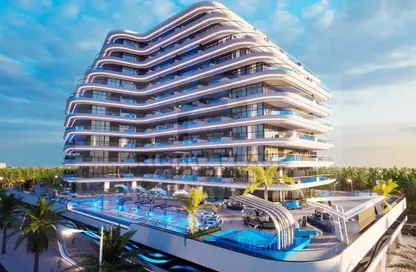 Outdoor Building image for: Apartment - 2 Bedrooms - 3 Bathrooms for sale in Samana Golf Views - Dubai Sports City - Dubai, Image 1