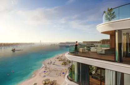 Apartment - 1 Bedroom - 2 Bathrooms for sale in Florine Beach Residences - Siniyah Island - Umm Al Quwain Marina - Umm Al Quwain