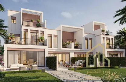 Townhouse - 4 Bedrooms - 4 Bathrooms for sale in Costa Brava at DAMAC Lagoons - Damac Lagoons - Dubai