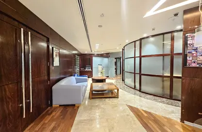 Office Space - Studio - 4 Bathrooms for rent in Al Saqr Business Tower - Sheikh Zayed Road - Dubai