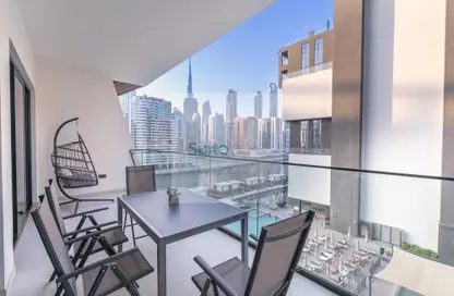 شقة - غرفة نوم - 1 حمام للايجار في بن غاطي كانال - الخليج التجاري - دبي