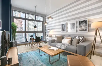 Apartment - 1 Bedroom - 2 Bathrooms for rent in Iris Blue - Dubai Marina - Dubai