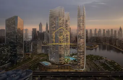 Apartment - Studio - 1 Bathroom for sale in Binghatti Skyrise - Business Bay - Dubai