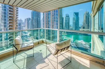 Apartment - 2 Bedrooms - 2 Bathrooms for sale in Al Yass Tower - Emaar 6 Towers - Dubai Marina - Dubai