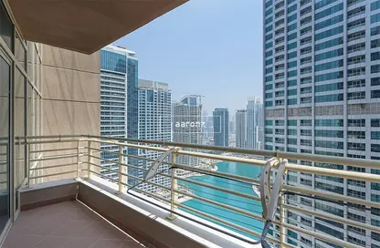 شقة - غرفة نوم - 2 حمامات للايجار في برج أيكون 1 - (JLT) مجمع M - أبراج بحيرة الجميرا - دبي