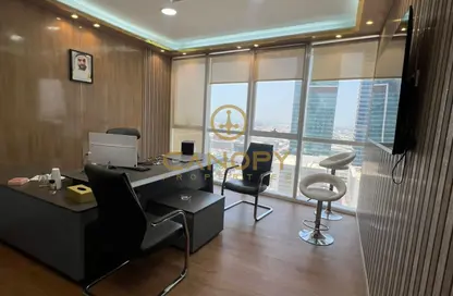 Office Space - Studio - 1 Bathroom for rent in The Exchange - Business Bay - Dubai