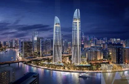 Apartment - 1 Bedroom - 2 Bathrooms for sale in Canal Heights - Business Bay - Dubai