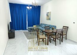 Living / Dining Room image for: Apartment - 2 bedrooms - 3 bathrooms for rent in Hive JVC - Jumeirah Village Circle - Dubai, Image 1